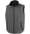 RS239 R239X Result Recycled Thermoquilt Gilet Grey / Black colour image